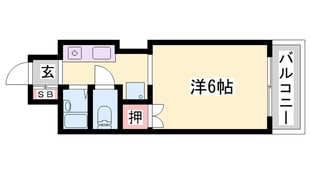 明石駅 バス10分  変電所前下車：停歩4分 3階の物件間取画像